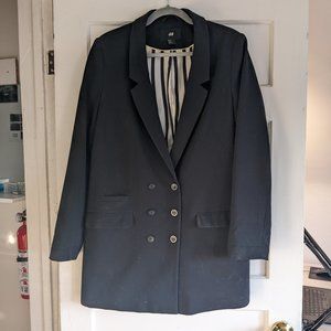 H&M double breasted jacket